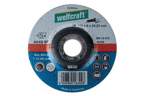 WOLFCRAFT 1631099 Disco de desbarbar, granel Pack 1, Silver in Kuwait