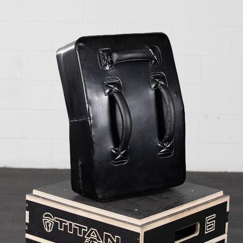 Titan Fitness Muay Thai Shield 21.5" x 17" 5 lb. Martial Arts Training Leather in Kuwait