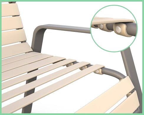 100 pcs Short Shank 15/64 Strapping Rivets Patio Furniture Chair Lounge Webbing Lawn Lounge in Kuwait