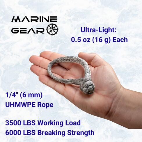 MG 3.5-inch Soft Shackle Set of 2 in Saudi Arabia