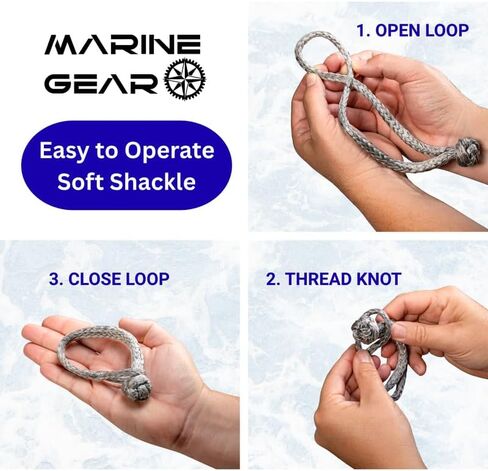 MG 3.5-inch Soft Shackle Set of 2 in Saudi Arabia