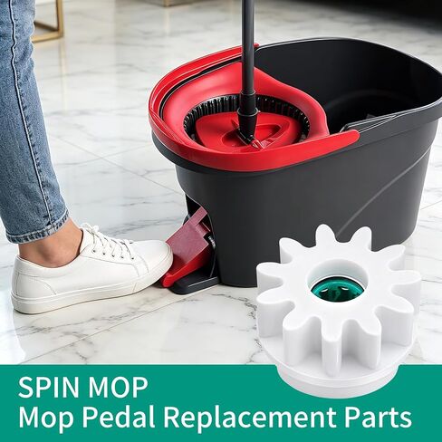 3 Pcs Pedal Bearing Replacement for O-Cedar Mop Bucket,Suitable Fix for 90% Rotation Mop Bucket on The Market,One Way Clutch Gear Sprockets Repair Spin Mop,Bucket,Mop Gears in Kuwait