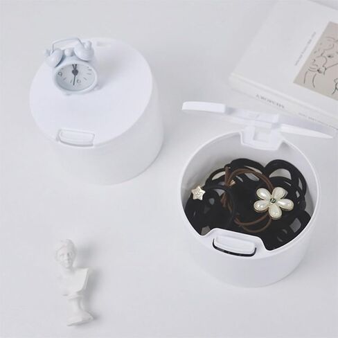 3pcs Cotton Swab Storage Box Lid, Multipurpose Pp Cotton Swab Holder for Bathroom and Bedside, Easy to Store Makeup Sponges and Toothpicks Organizer in Kuwait