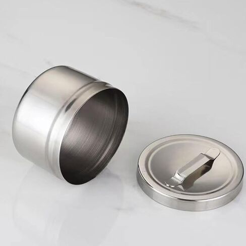 Stainless Steel Dressing Jar Dressing Unguent Storage Can Gauze Holder Unguent in Kuwait