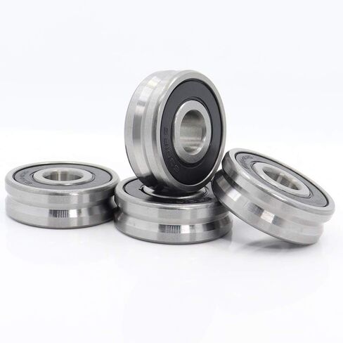 V123712 V Groove Sealed Ball Bearing 12x37x12mm Pulley Wheel Bearings V4/1 Guide Track Rlooer in Kuwait
