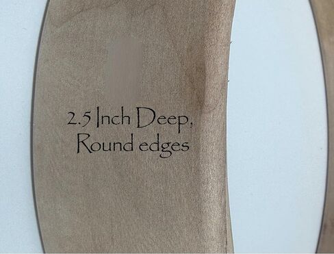14 inch Drum Hoop Ring – Shamanic Native Style, Solid Cedar Wood Frame for Hand Drums & Ritual Instruments in Kuwait