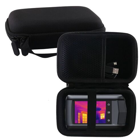 صلب لكاميرا التصوير الحراري HSFTOOLS HP96/FLIR C5//C8/C3-X - حزام المعصم، وجيب شبكي وأشرطة مطاطية (الجراب فقط) in Kuwait