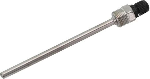 304 الفولاذ المقاوم للصدأ Thermowell 1/2 "الخيط 30-200 مللي متر طول لمستشعر درجة الحرارة ، ملحق سخان المياه بالطاقة الشمسية (100 مللي متر) in Kuwait