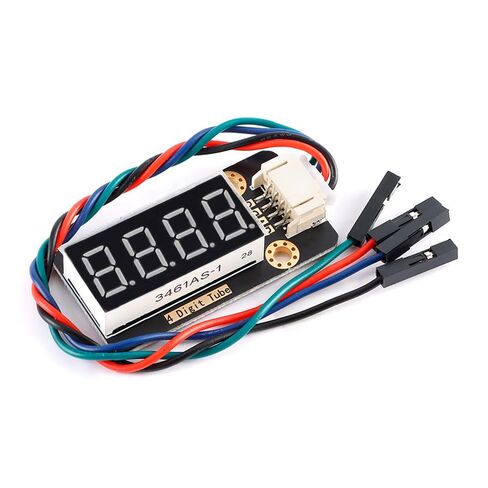 3 قطعة وحدة عرض LED مكونة من 4 أرقام واجهة I2C 0.36 "الكاثود المشترك PH2.0-4Pin لاردوينو in Kuwait
