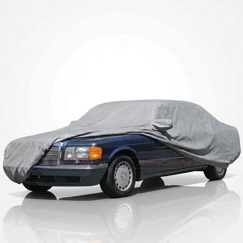 Car Cover fits 1987 1988 1989 1990 1991 1992 1993 Mercedes 260E 300E 300D 400E 500E XTREMECOVERPRO PRO Series Black in Saudi Arabia