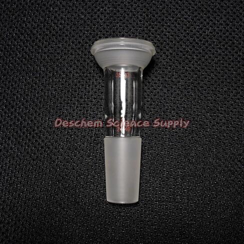 S35 35/20 Ball Joint to 24/40 Male Joint Glass Adapter in Kuwait