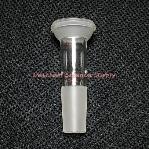 S35 35/20 Ball Joint to 24/40 Male Joint Glass Adapter in Kuwait