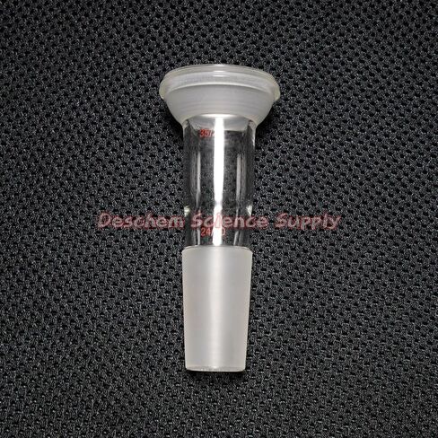 S35 35/20 Ball Joint to 24/40 Male Joint Glass Adapter in Kuwait