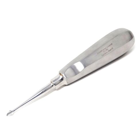 Premium Grade Dental Tooth Surgery Bernard Spade Concave Curved Root Tip Elevator, #63, Stainless Steel Dental Instrument in Kuwait