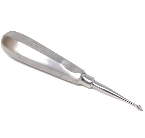 Premium Grade Dental Tooth Surgery Bernard Spade Concave Curved Root Tip Elevator, #63, Stainless Steel Dental Instrument in Kuwait