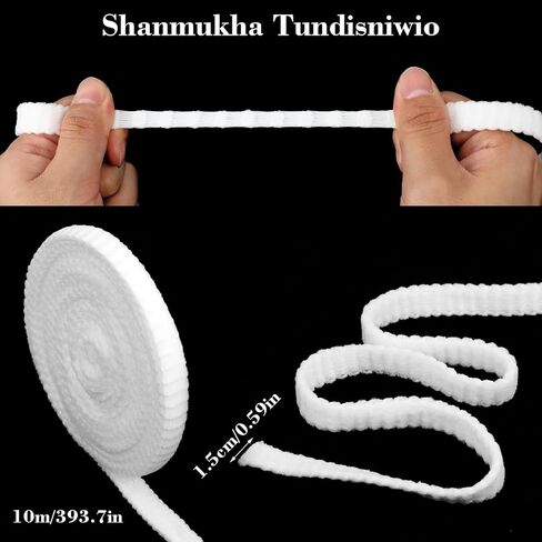 Tubular Bandage Elastic Net Finger Tubular Gauze Stretch Breathable Thumb Bandages for Finger Toes Wound Dressing (1.5cm x 10m) in Kuwait