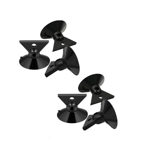 6 Pcs Black Light Bulb Suction Cup Removal Tool GU10 MR16 Lamp Changer Head NRS90-N20 Suction Cup Halogen Bulb Extractor Lighting Components for Mini Track Lights and More in Kuwait