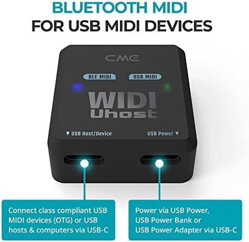 CME WIDI Uhost + USB micro-B OTG cable pack - Bluetooth USB MIDI Interface + USB host in Kuwait