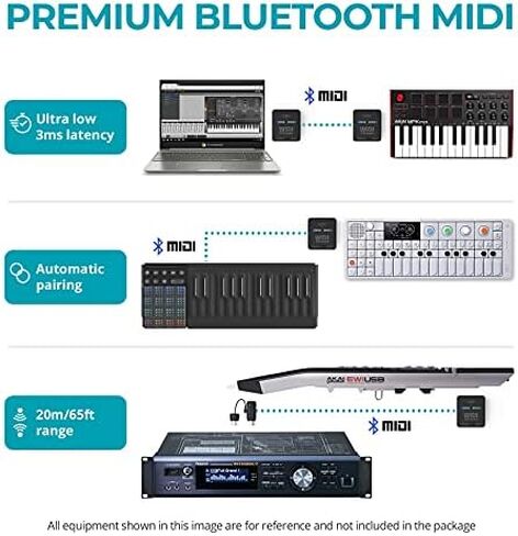 CME WIDI Uhost + USB micro-B OTG cable pack - Bluetooth USB MIDI Interface + USB host in Kuwait
