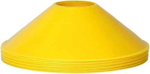 12pcs Football Training Equipment Plastic Stand Agility Disc Cone Thickened Game for Soccer Practice Equipment,Basketball in Kuwait