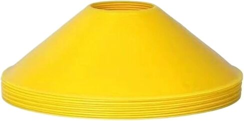 10 PCS Soccer Training Cones with Pressure Resistant Marker Discs Football Sports Practice Outdoor Parts for Soccer Practice Equipment,Basketball in Kuwait