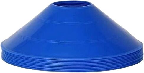 10/50 PCS Soccer Training Cones with Pressure Resistant Marker Discs Football Sports Practice Outdoor for Soccer Practice Equipment,Basketball in Kuwait