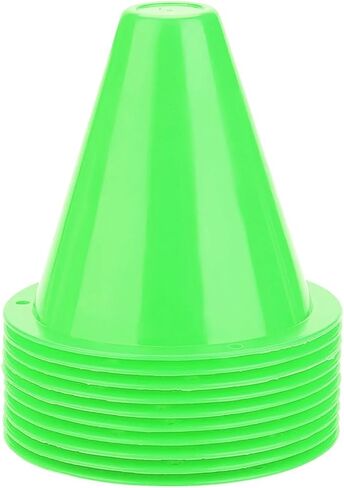 10Pcs Soccer Training Cone Football Barriers Plastic Marker Holder Accessory for Soccer Practice Equipment,Basketball in Kuwait