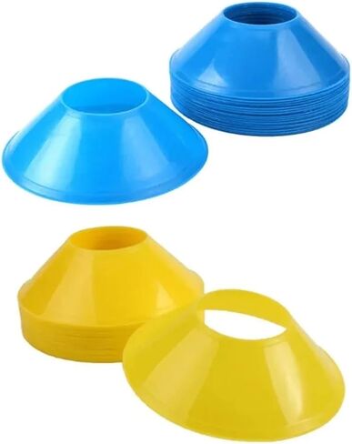 10/20pcs Soccer Training Sign Dish Pressure Resistant Cones Marker Discs Bucket Outdoor Basketball Football Sports for Soccer Practice Equipment,Basketball in Kuwait