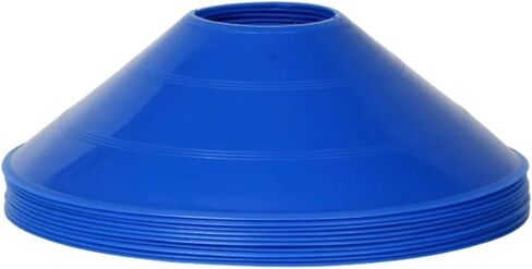 12pcs Football Training Equipment Thickened Plastic Stand Soccer Marker Agility Disc Cone for Sport for Soccer Practice Equipment,Basketball in Kuwait