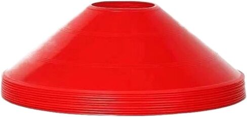 10PCS Soccer Training Cones with Pressure Resistant Marker Discs Football Sports Practice Outdoor Equipment for Soccer Practice Equipment,Basketball in Kuwait