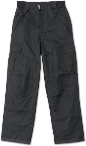 بنطال Pulse للرجال Cargo Snowboard (أسود، L) in Kuwait