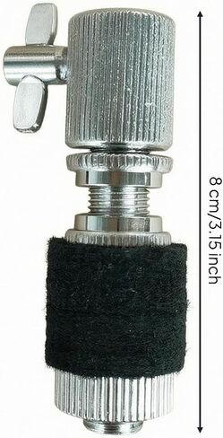Cymbal holder Hat Clutch Felt Padding Cymbal holder Hat Clutch Silver-Toned in Kuwait