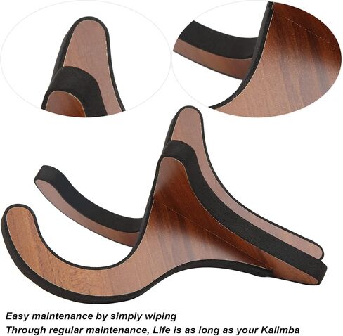 حامل بيانو الإبهام، تصميم MDF موثوق به لعرض كاليمبا في المنزل أو الاستوديو - وحدة واحدة in Kuwait