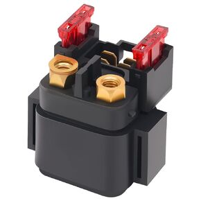 AHL Starter Solenoid Relay for Yamaha XVS650 V-Star 650 1998-2009/Big Bear 250 YFM250 2007 2008 2009 /Bear Tracker BearTracker 250 YFM250 1999-2004 ATV