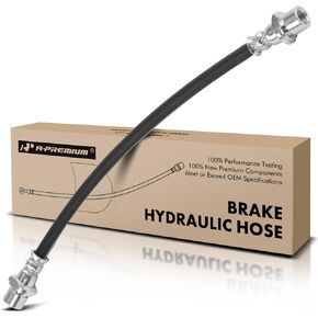 A-Premium Front Driver or Passenger Brake Hydraulic Hose Compatible with Select Toyota and Lexus Models - 4Runner 2018-2019, GX460 2018-2019 - Replace# 9094702J01