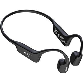 سماعة رأس MAIRDI Bone Conduction لاسلكية، بلوتوث 5.3 سماعة أذن مفتوحة مع ميكروفون، وقت تشغيل 8H وIP67 مقاومة للماء، سماعة رأس موصلة للعظام للجري والتمارين الرياضية وركوب الدراجات in Kuwait