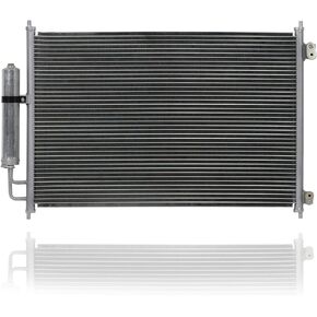 A/C Condenser - Pacific Best Inc. Compatible/Replacement for 3750 08-13 Nissan Rogue, 14-15 Rogue Select - With Receiver & Dryer