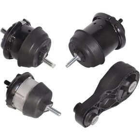 ENA Engine Motor and Trans Mount Set of 4 Compatible with Chevrolet Traverse Buick Enclave 2009 2010 2011 2012 2013 2014 2015 2016 2017 3.6L Replacement for A5458 3191 A5548 3208 A5444 3141 A5549 3209