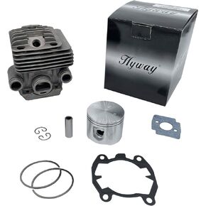 Cylinder & Piston Kit + Gaskets For Stihl TS700 TS800, Rep 4224 020 1205 56mm Cut-Off Concrete,Nikasil Plating Excellent Quality