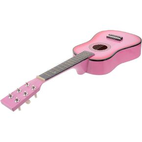 STOBOK Kids Guitar Musical، 23 بوصة كلاسيكي القيثارة الغيتار الموسيقية التعليمية الشعبية الصوتية 6 سلسلة الغيتار المبتدئين أداة الغيتار للأطفال طفل مبتدئ المدرسة الوردي
