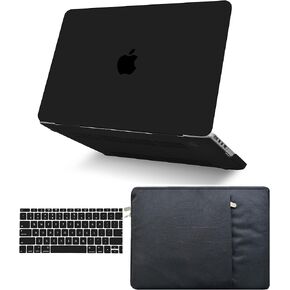 KECC Case Compatible with MacBook Air 13 inch Case 2022 2021 2020 Release A2337 M1 A2179 Retina Display + Touch ID Protective Plastic Hard Shell + Keyboard Cover + Sleeve (Purple Flower)