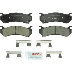 BOSCH BC785 QuietCast Premium Ceramic Disc Brake Pad Set - Compatible With Select Cadillac Escalade; Chevrolet Avalanche, Express, Silverado, Suburban, Tahoe; GMC Savanna, Sierra, Yukon XL