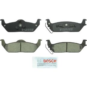 BOSCH BC1012 QuietCast Premium Ceramic Disc Brake Pad Set - Compatible With Select Ford F-150; Lincoln Mark LT; REAR
