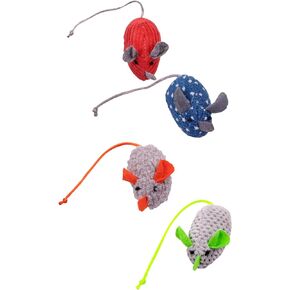 Mouse Family: 5pc Catnip Cat Toy Set