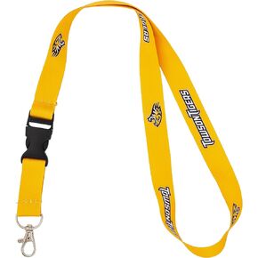 Desert Cactus Towson University Lanyard TU Tigers Car Keys ID Badge Holder Keychain Detachable Breakaway Snap Buckle (Yellow)