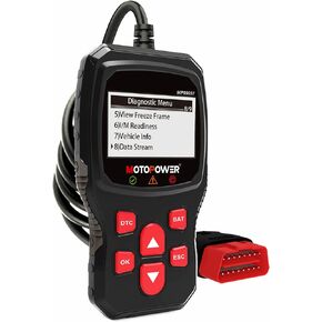 MOTOPOWER MP69037 سيارة Obd2 الماسح الضوئي رمز القارئ محرك خطأ رمز القارئ الماسح الضوئي يمكن تشخيص أداة المسح الضوئي لجميع سيارات بروتوكول obd II