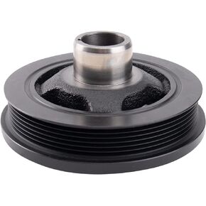 TRQ Engine Crankshaft Vibration Damper Compatible with 2011-2019 Chrysler Dodge Jeep Ram VW