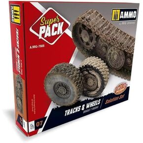 Ammo Mig: 7808 SP07 Tracks & Wheels Solution Set