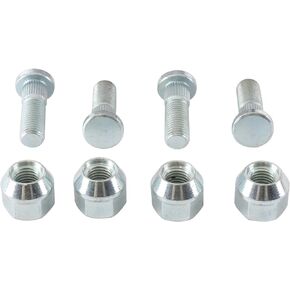 All Balls Racing 85-1040 Wheel Stud and Nut Kit Compatible with/Replacement For Suzuki LT-A 450 X King Quad 4WD 2007, LT-A 500 X King Quad 2009-2015, LTA-750 XP King Quad Power Steering 2017