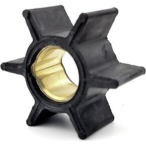 47-89980 Water Pump Impeller for Vintage Mercury Mariner MerCruiser Outboard 3.5 3.6 4 4.5 7.5 9.8 HP wz 0.438 OD Shaft Boat Motor Engine Parts Replace Sierra 18-3054 47-68988